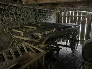 Großer Wagen aus Holz