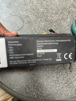 e-Scooter Akku Bild 3