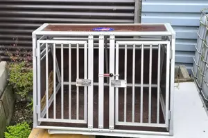 2er Hundebox mit zwei Türchen Bild 2