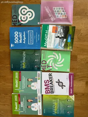 Medizin Aufnahmetest Büchersammlung