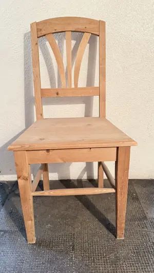 Holzstuhl Fichte Gebraucht 