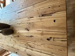 Teakholztisch massiv Bild 2