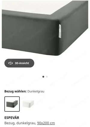 Bett 90cm x 200cm Bild 3