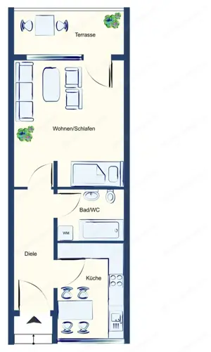 Provisionsfreie 1,5 Zimmerwohnung in Dornbirn Haselstauden Bild 7