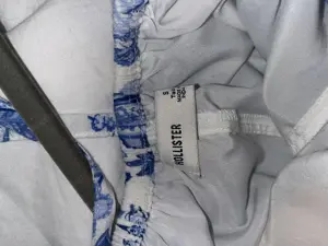 Neuwertiges langes Sommerkleid in blau Gr S tall Bild 2