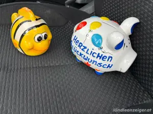 verschenke Sparschweine
