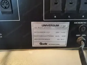 Verstärker Universun Dynamic's