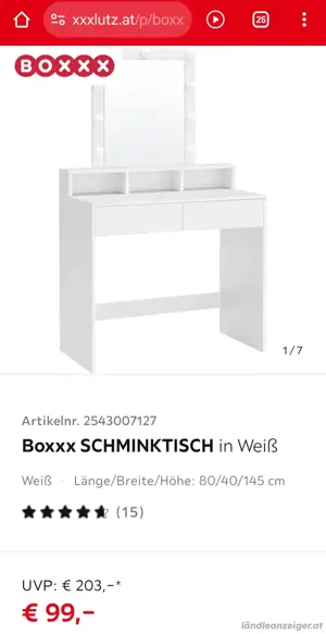 Schminktisch Bild 5