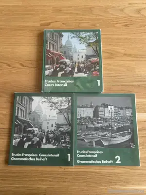 Etudes francaises, 3 Französischbücher