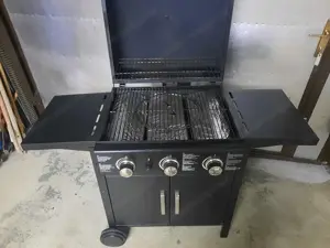  Gas grill wagen Bild 2