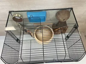 Hamsterkäfig mit Zubehör  Bild 2
