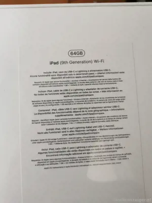 iPad (9. Gen), 64GB, 10,2", Space Grau Bild 4