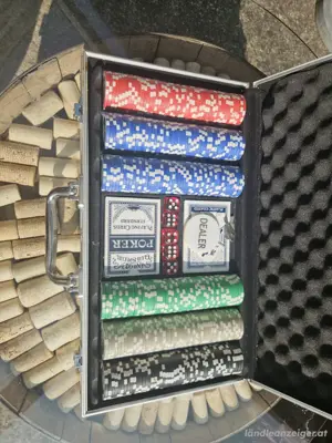Sehr selten benutzter Pokerkoffer Bild 5