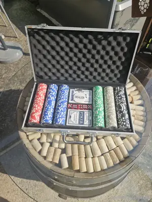 Sehr selten benutzter Pokerkoffer Bild 2