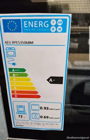Aeg Einbaubackofen Pyrolyse Selbstreinigung Bild 3