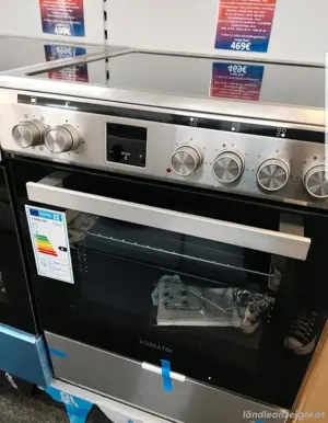 Geratek Ferrara SH 6410 IX Standherd 60cm - Edelstahl   Inox Bild 3