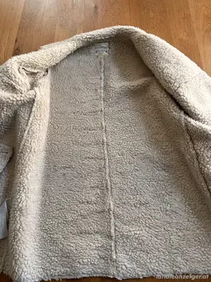 Mango Damenmantel XL Lammfell Bild 4