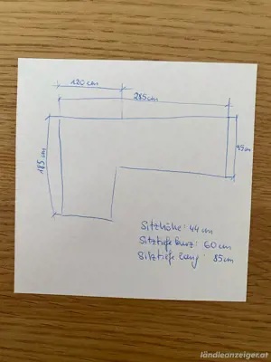 Echtleder Couch braun Bild 10