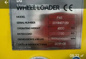 Radlader Hytec F 45  120 Betriebsstunden  17900 Euro Bild 4