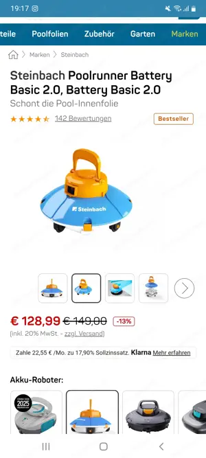 Pool Roboter Sauger