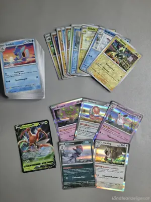 100 Stk Pokémon Karten 