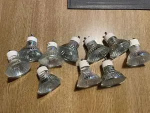 Spot Birnen GU10 50W Halogen - 10 Stück