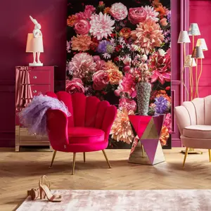 Kare Design Vase Rose Chrom