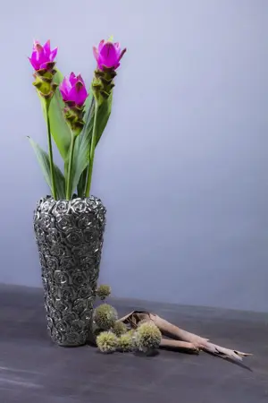 Kare Design Vase Rose Chrom Bild 3