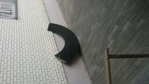 Granitplatte schwarz, poliert