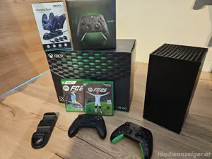 Microsoft Xbox Series X 1TB Spielekonsole - inkl. 2. Controller + FC24 u. FC 25
