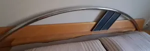 Stabiles Massivholzbett aus Ahorn günstig abzugeben! Bild 4