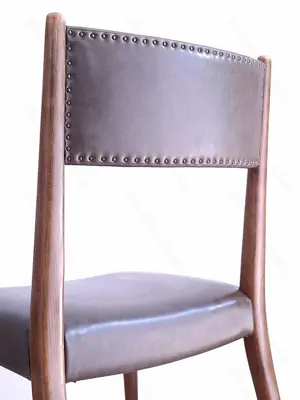 4 Stück Esstisch-Stühle | danish Stil | ähnlich Nils M ller | Vintage Bild 6
