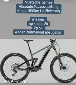 E Bike. Moustache Samedi Game 9 Fully