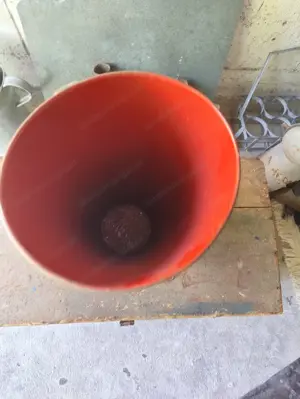 Schirmständer aus Metall, 60er Jahre Bild 2