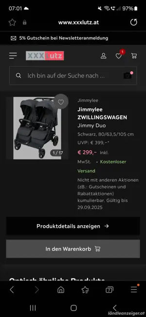 geschwisterwagen