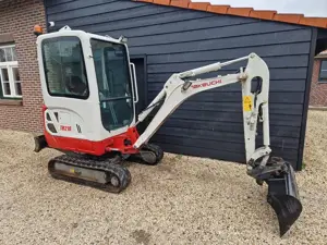 Takeuchi TB216 minibagger (2018) bagger Bild 10