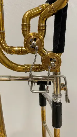 Williams Model 10 Bass Posaune mit M&W Custom Trombone Ventilen Bild 2