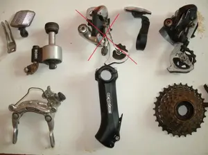 Lampe, Gerätekabel, Warndreieck, Türangel, Fußbodenleiste, Fahrradteile billig oder gratis Bild 8