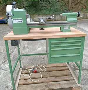 Präzissions Drehmaschine Schaublin 102, W20, Tischdrehmaschine
