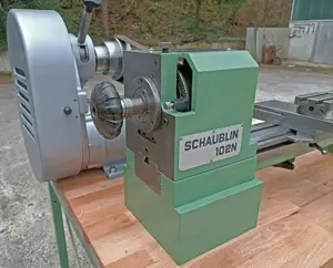 Präzissions Drehmaschine Schaublin 102, W20, Tischdrehmaschine Bild 4