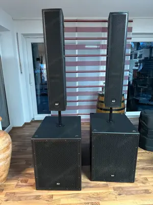 RCF PA Anlage  RCF NXL24 + RCF Sub 8004  inkl. Hüllen Bild 8