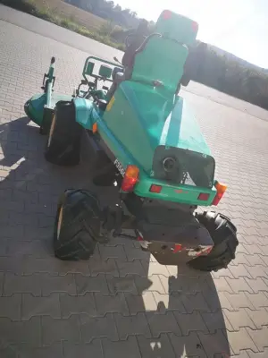 Kubota F3560 Mäher mit Mulcher und Sichelmäher Bild 2