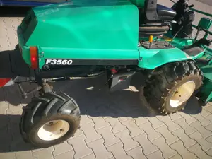 Kubota F3560 Mäher mit Mulcher und Sichelmäher Bild 6