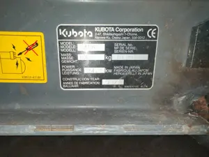 Kubota F3560 Mäher mit Mulcher und Sichelmäher Bild 5