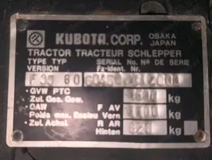 Kubota F3560 Mäher mit Mulcher und Sichelmäher Bild 4