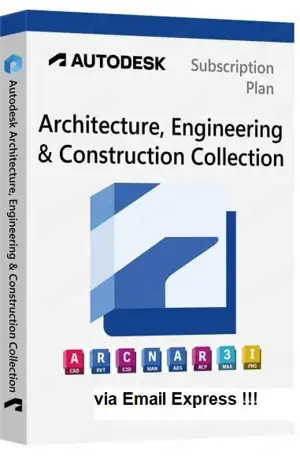 Autodesk AEC Kollektion - Architecture, Engineering & Construction - 1 Jahr - via Email Express