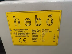 Hebö 12-SV Geländer Bohrmaschine Bild 2