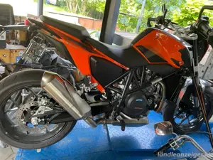 Ktm 690 Duke Unfall . Motor Top