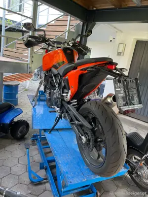 Ktm 690 Duke Unfall . Motor Top Bild 2