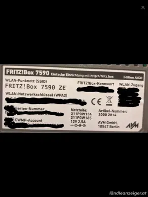 Fritz Box 7590 DSL Router Bild 3
